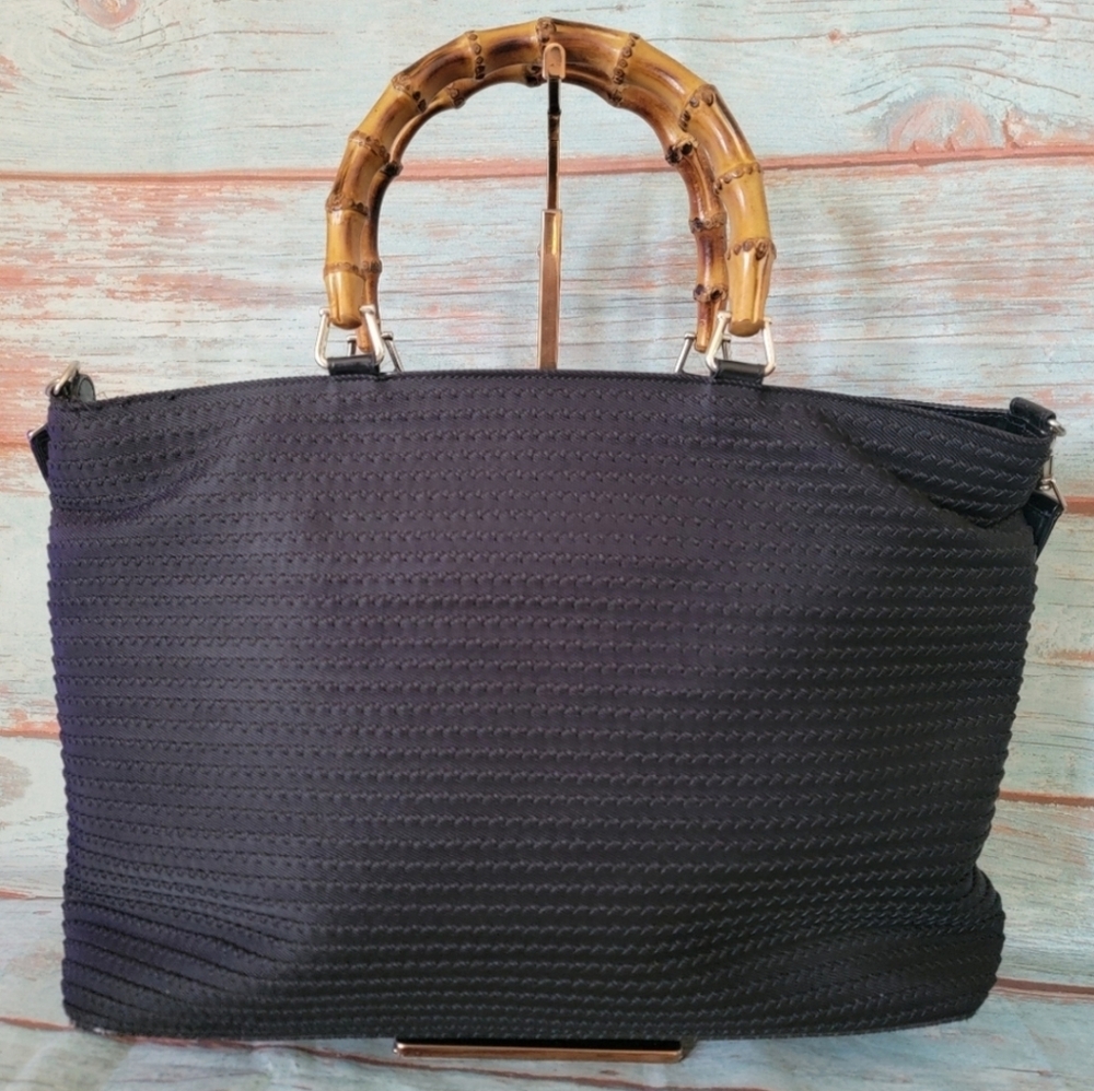 SALE🎉 Authentic Gucci Bamboo Tote Shoulder Bag with Strap - Picture 6 of 15